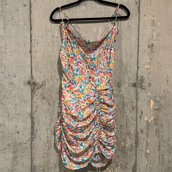 For Love & Lemons NWT Size Medium Floral Leah Mini Dress Party Cocktail Wedding - Picture 1 of 10